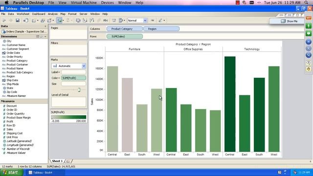 Tableau Training - Introduction to Tableau: How To Create A Dashboard смотреть онлайн