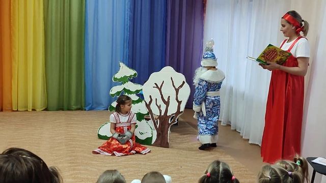 Сказка "Морозко". Детский сад Солнышко. смотреть онлайн