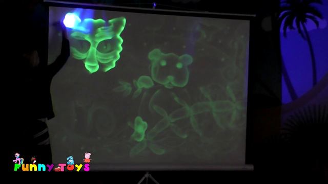 VLOG Lighting Show Baby in Funny Park Световое шоу парк развлечений смотреть онлайн