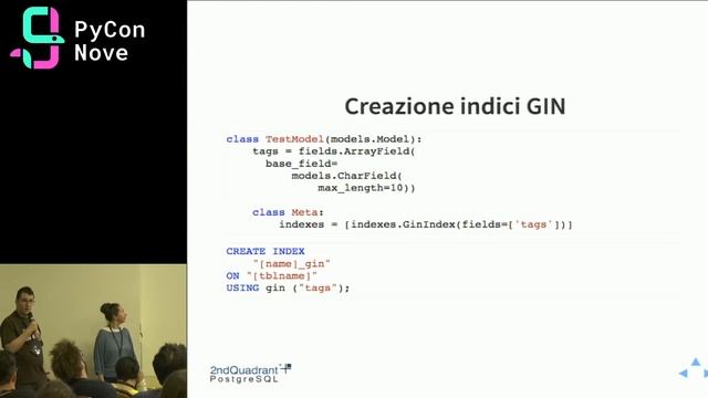 T. Nocentini, L Secchi - Quando Django incontra PosgreSQL! смотреть онлайн