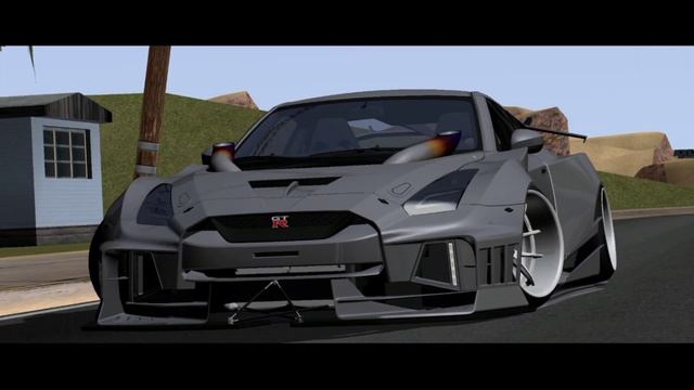 NISSAN GT-R R35 LEGENDARY CUSTOM | GTA SA ANDROID смотреть онлайн