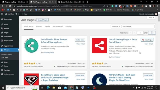 How to add social share button in your WordPress website смотреть онлайн