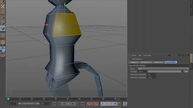 Создание персонажа в cinema 4d, скульптинг смотреть онлайн