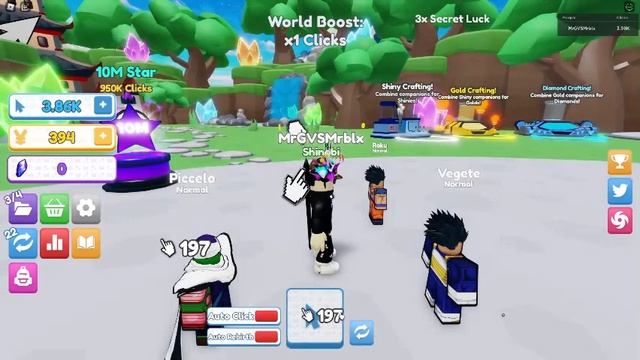 ROBLOX: Anime Clicker Simulator смотреть онлайн