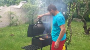 Тушенка в афганском казане из курицы