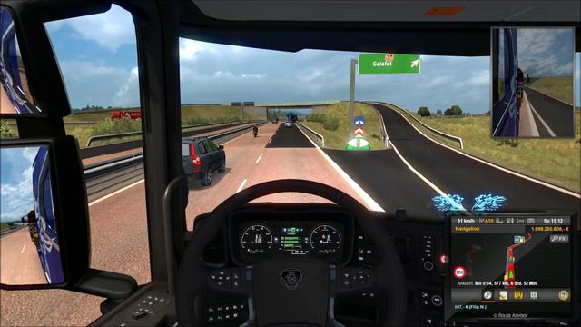 Euro Truck Simulator 2 (1.35.1.17s) - Promods 2.41 - Update смотреть онлайн