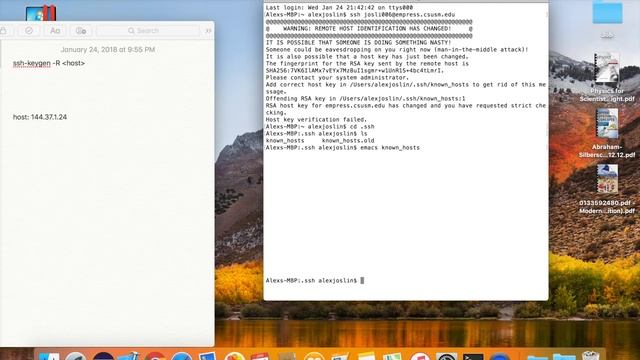 How To Fix ssh "Remote Host Identification Has Changed" Warning On Linux смотреть онлайн