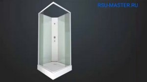 сборка и установка душевой кабины наглядно