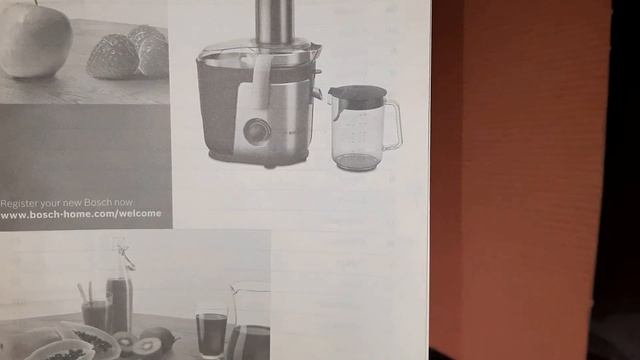 Bosch Vita Juice 4 1000w | UNBOXING смотреть онлайн