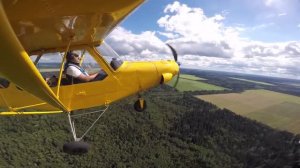 2016 08 Полет на самолете. Сельцо, Ленинградская область