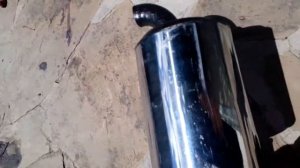 Глушитель на тример