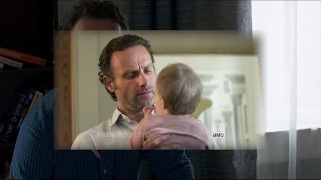 Ходячие мертвецы  Эндрю Линкольн Рик  Джудит   моя дочь