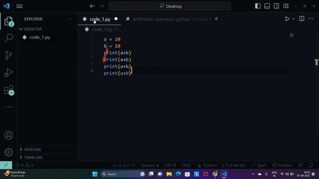 Mastering Arithmetic Operators in Python | Python Tutorial for Beginners ? смотреть онлайн