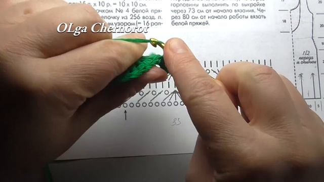 Летнее платье, сарафан крючком Простой красивый узор ВОЛНА смотреть онлайн