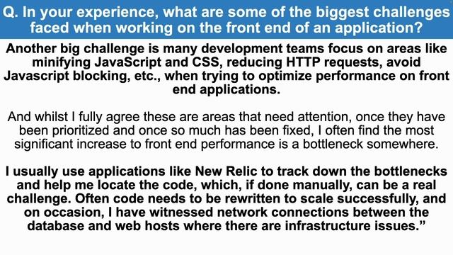 FRONT END DEVELOPER INTERVIEW QUESTIONS & ANSWERS! (How to Pass a Front End Developer Interview!) смотреть онлайн