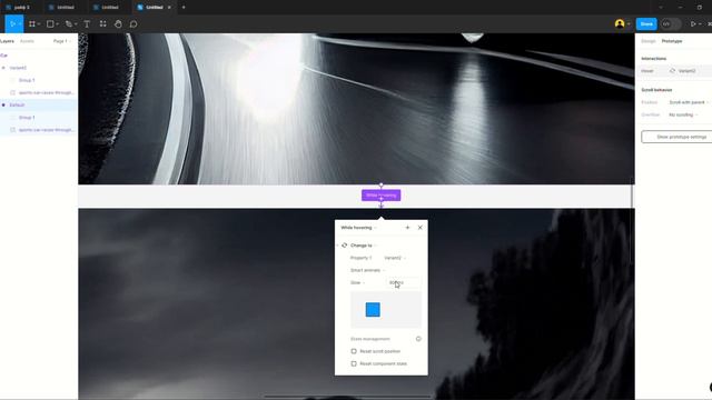 Очень простой но эффектный ховер в Figma смотреть онлайн