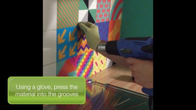 Applying Vinyl to Ceramic Tiles (Orajet 3551RA) смотреть онлайн