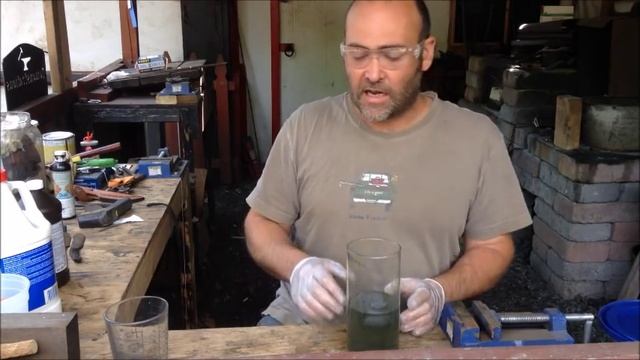 Making Ferric Chloride (FeCl3) for Blade Etching смотреть онлайн