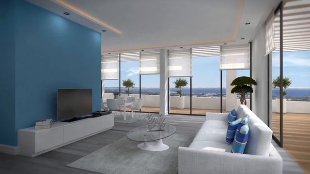 Апартаменты в шикарном новом проекте в самом сердце Кирении смотреть онлайн