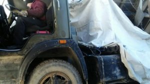 Первое видео. Заводим КАМАЗ после 7 месяцев простоя.