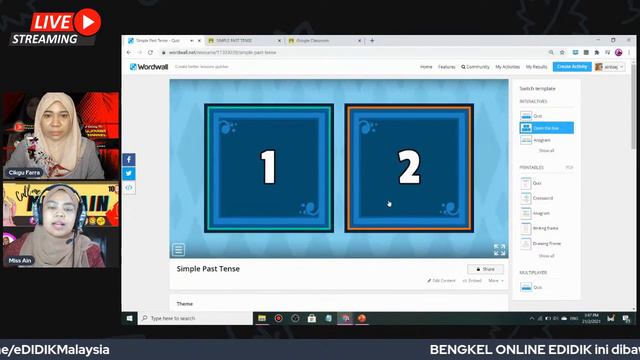 INTERACTIVE ONLINE TEACHING TOOL: WORDWALL смотреть онлайн