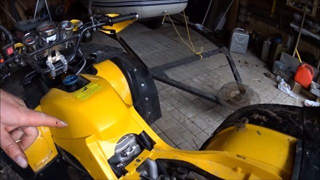 КВАДРОЦИКЛ НЕ ЗАВОДИТСЯ, а причина ерунда