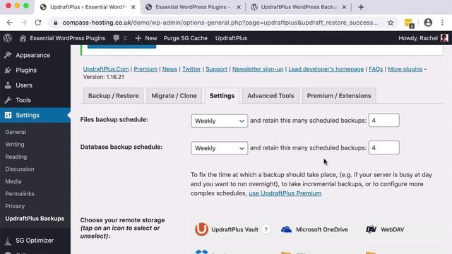 Installing and Configuring UpdraftPlus WordPress Backup Plugin смотреть онлайн
