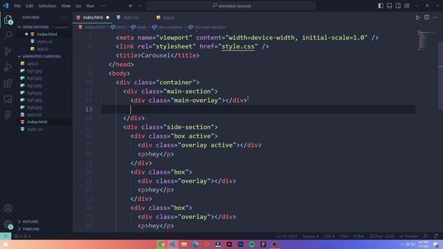 Build a Mind-Blowing Modern Carousel! | HTML, CSS, JavaScript Tutorial смотреть онлайн