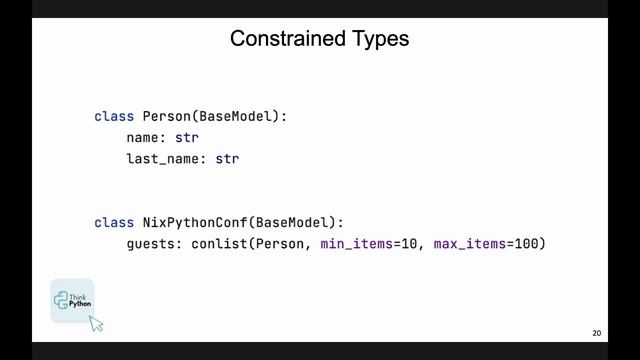 Андрей Грищенко «Pydantic. Элегантная валидация и не только» смотреть онлайн