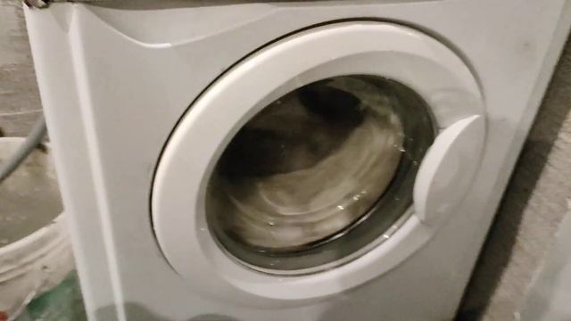 Indesit ariston ARSL 100 - cotton spin 1000 rpm after rinsing смотреть онлайн
