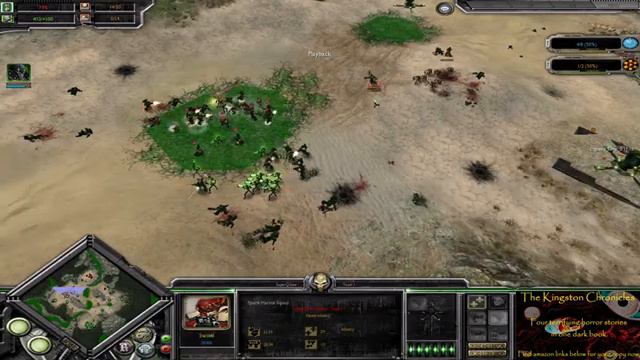 Dawn of War Soulstorm 1 v 1 Space Marines vs Necrons смотреть онлайн