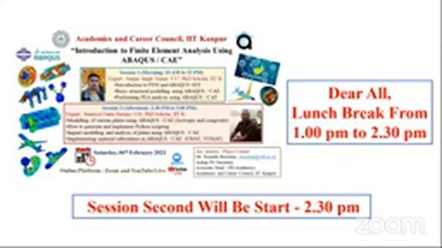 One Day Workshop - Introduction to Finite Element Analysis Using ABAQUS / CAE - Saturday, 6 Feb 202 смотреть онлайн