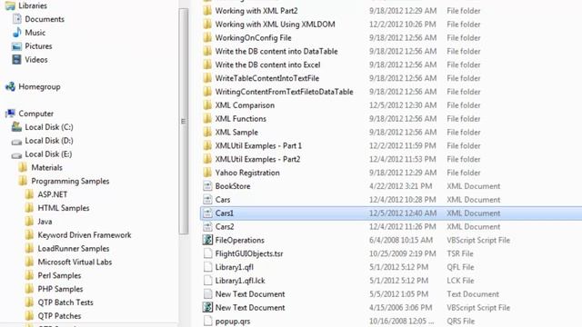 How to compare two XML files using QTP смотреть онлайн