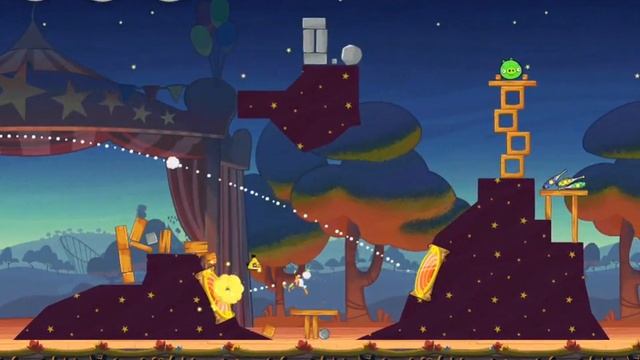 Angry Birds Seasons Abra-ca-Bacon 1-14 Walkthrough 3-Star смотреть онлайн