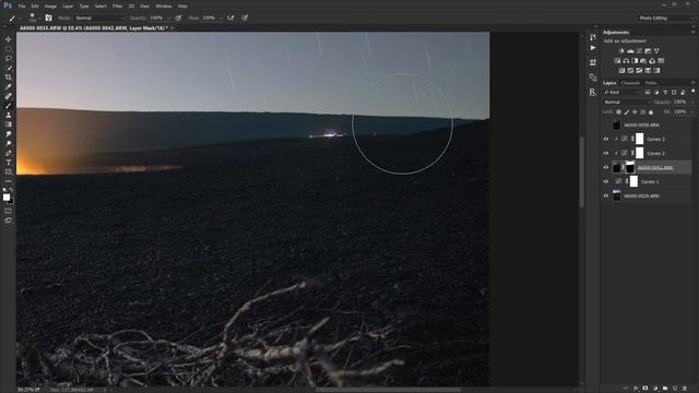 Landscape Photo Editing Session: Star Trails & Volcano смотреть онлайн