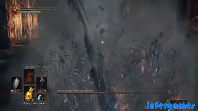 Dark Souls III - Танцовщица Холодной долины (ближний бой, соло, секира, без магии, 1-е прохождение смотреть онлайн