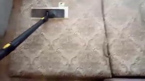 Обработка дивана паром от запаха кошачьей мочи