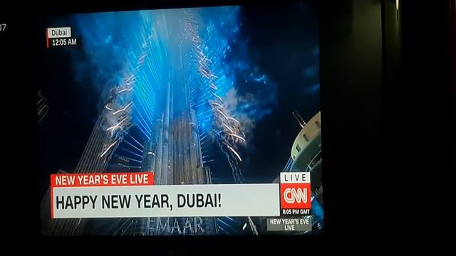 Новый год. 2023. Фейерверк в Дубае. смотреть онлайн