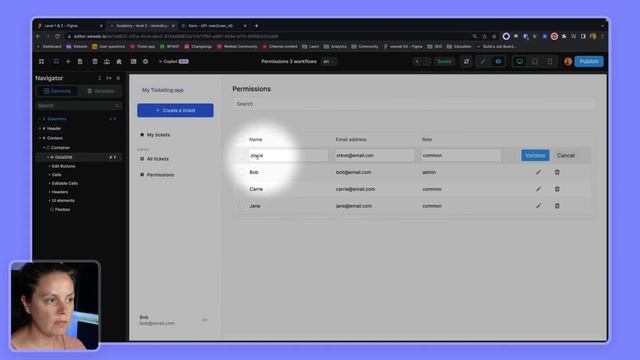 Inline editing and multiple selection with the WeWeb Data Grid смотреть онлайн