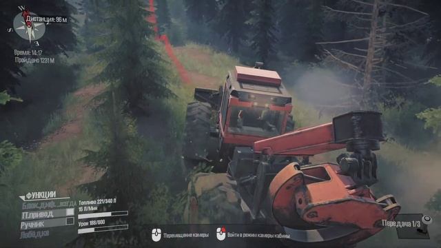Spintires: MudRunner American Wilds - 02. Гора Логмор ч. 1. Полное прохождение по-русски смотреть онлайн