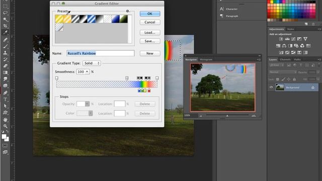 Photoshop Lesson 8: Create a Gradient in a Selection смотреть онлайн