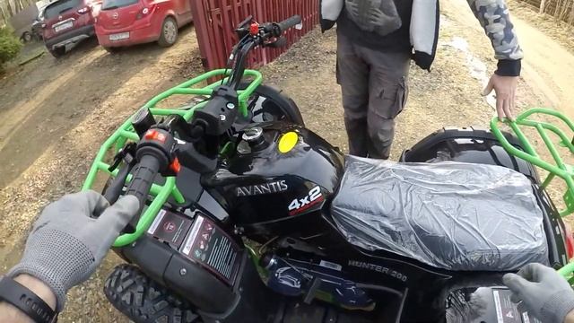 Вдвое больше приключений! Доставка двух квадроциклов Avantis Hunter 200 смотреть онлайн