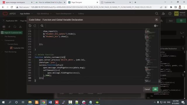 Crud Operation from HTML page in Oracle Apex by ajax callback (part-4) смотреть онлайн