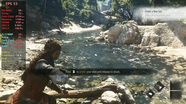 A Plague Tale: Requiem Patch v1.5.0.0 - RX 6600 + i5 11400F смотреть онлайн