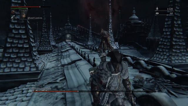Bloodborne - Martyr Logarius Boss Fight смотреть онлайн