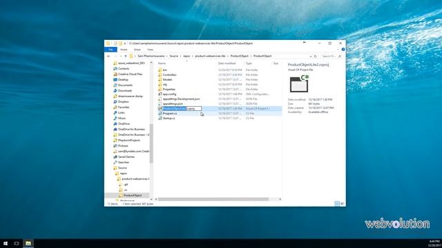 Renaming Project Folders & Solution Files in Visual Studio смотреть онлайн