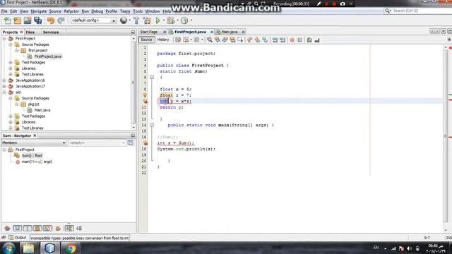 Java Course in Arabic | 37 - float method смотреть онлайн