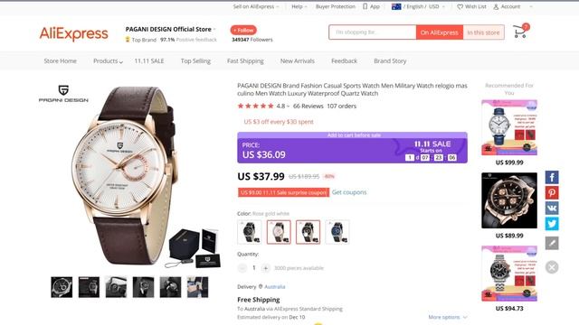 Top 10 Pagani Design Watches! (And 4 To Avoid......) смотреть онлайн