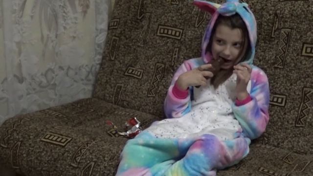 Пижама, Детский костюм единорога. смотреть онлайн