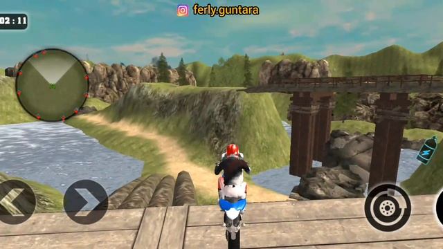 Uphill off-road Motorbike Rider || Pree Mode смотреть онлайн